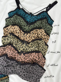 ست لباس زیر زنانه نخی پلنگی اسپرت